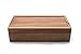 Ironwood Gourmet Rectangular Vauxhall Double Tea Box, Acacia Wood,Brown, 10 Compartment