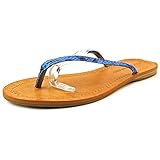 Lucky Brand Amberr Open Toe Canvas Thong Sandal