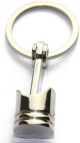 Car Piston Keychain , Pooning Auto Engine Piston Car Pendant Alloy Key Chain Ring For Car enthusiasts