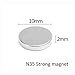 Coerni 100 Pack Strong Disc Neodymium Magnets - Durable Mini Magnets For Multi-Use