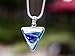 SLM jewelry Necklace ♥ Everlasting fills life ♥ Style Indigo Crystals Blue Medical alloy