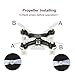 CHEERSON CX-10A RC Nano Drone with Controller and Hobbytiger Gift Headless Mini Quadcopter for Beginner Black