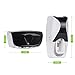Wikor Toothbrush Holder Automatic Toothpaste Dispenser Set Dustproof with Super Sticky Suction Pad Wall Mounted Kids Hands Free Toothpaste Squeezer for Family Washroom bathroom