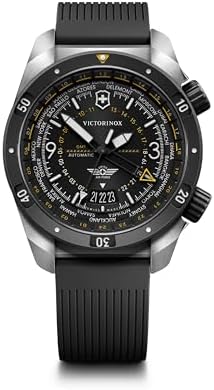 Amazon.com: Victorinox Dive Pro Automatic Black Dial Black Rubber