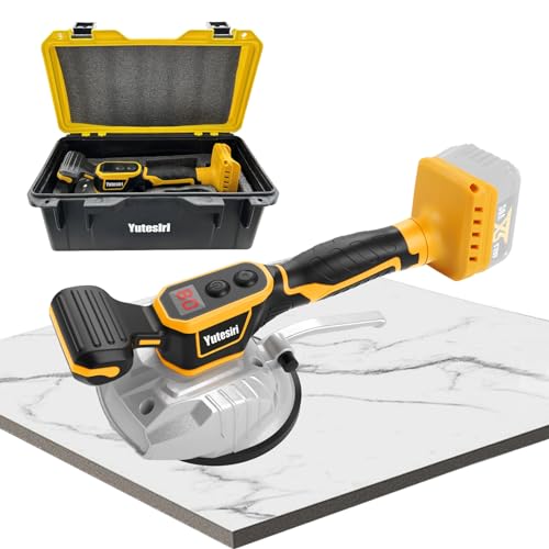Photo 1 of Cordless Tile Vibration Leveling Machine, for Dewalt 20V Max Battery, Yutesiri Portable glass Vibrator Tool with 8 Adjustable Speed,Digital Display for Floor,glass,Wall (Battery NOT Include)