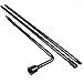 Red Hound Auto 2002-2009 Compatible with Chevy Trailblazer Lug Wrench New Tire Tool Replacement Kit for Spare Jack