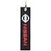 golden tai keychain Double Sided embroidery Moto Loot KeyChain for Motorcycles, Scooters, Cars and Gifts (nissan)