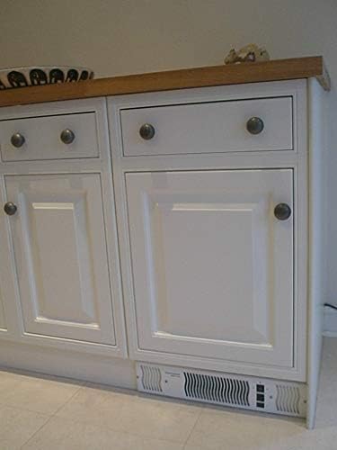 Bidex Diamond 1.9kw Electric Kitchen Plinth Heater with Room Thermostat & Timer - White Grille - Image 5