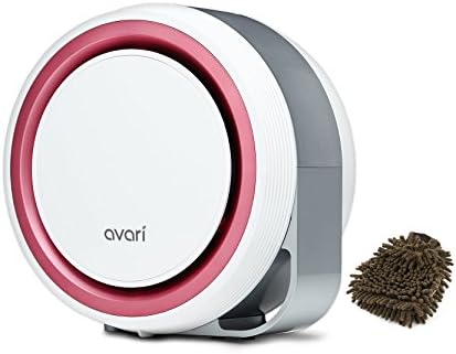Avari 525 Air Purifier, Pink (Complete Set) w/ Bonus: Premium Microfiber Cleaner Bundle