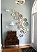 Flatirons Disc - Invisible English Disc - Adhesive Plate Hanger, 4 inch (Pack of 6)