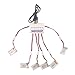 YouCute 6pcs 150mah official Battery and 1to6 Charger for Eachine E010 JJRC H36 NIHUI NH010 GoolRC T36 Rc Quadcopter Drone Spare Parts(6PCS 150mAh Batteries +Charger)