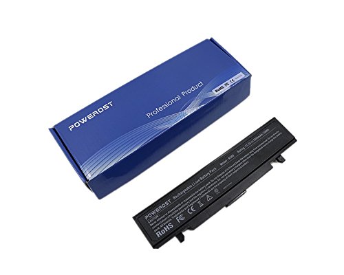Powerost New Laptop Battery for Samsung R428 R580 R420 R430 R468 R470 R480 RV510 RV511 RC512 R519 R520 R530 R540 R730 Q320 Q430 AA-PB9NC5B AA-PB9NC6B AA-PB9NC6W AA-PB9NC6W/E AA-PB9NS6B AA-PL9NC2B