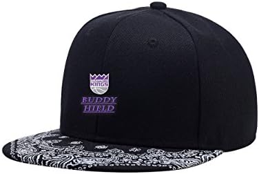 WearOwnStyle Best Quality Paisley Hiphop Black Logo Embroidered Adjustable Hiphop Hat Baseball Cap Onesize Youth