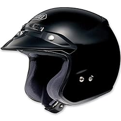 Shoei Unisex Adult RJ Platinum-R Black Open Face