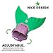 Tendol™ Mermaid Swimming Fin, (Green+Blue)
