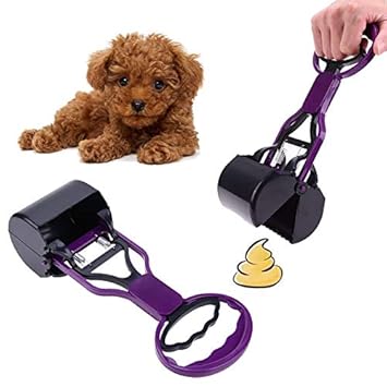 Petlicious & More Pet Scooper (11 Inch) for Puppies & Small Breed Dogs - Color May Vary (Small)