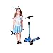 New Olym Kids Scooters 3 Wheel for Girls&Big Boys Toddlers, 4 Adjustable Height Flashing Wheels Scooter with Extra Wide Deck Safety Brake|Foldable System Ride Scooter for Children Ages 3-12