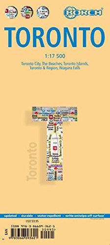 Download Laminated Toronto Map by Borch (English Edition) Download Laminated Toronto Map by Borch (English Edition)