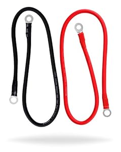 Amazon.com: InstallGear 5 AWG Gauge 2ft Battery Power