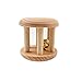 Promise Babe Baby Gym Organic Wooden Rattle Wooden Bells Rattles Nursing Waldorf Toys