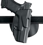 Safariland S and W M and P 9-mm, 40 4.4-Inch Barrel 6378 ALS Concealment Paddle Holster, Plain Black, Left Handed