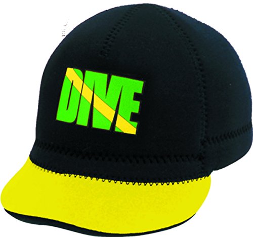 Squidwear 2mm Neoprene Squid Cap with Nitrox Dive Flag