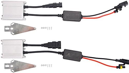 Lumitek 1 Pair Replacement Super Slim 55W DC 12V Car XENON HID Ballast For H1 H3 H4 H7 H8 H9 H10 H11 H13 880 881 9004 9005 9006 9007 D All Sizes (55W)