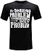 Drinking Problem Men's Alcohol Beer Cocktail Humor Funny T-Shirt