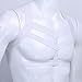 FEESHOW Men's Strong Nylon Body Chest Harness Elastic Shoulder Strap