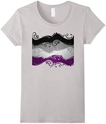 Asexual Ornamental Flag - Female Small - Silver