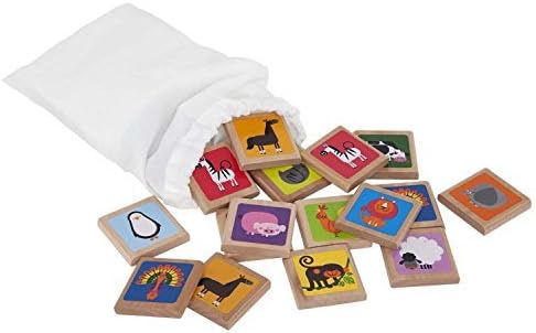 Hape - Early Explorer - Animals Wooden Memory Game