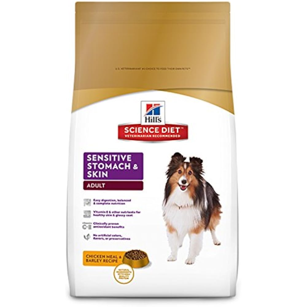Hill'S Science Dry Diet Adult Sensitive Stomach " Skin Dog Food