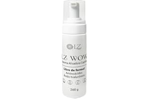 LZ WOW Hair Straightening Foam – Formaldehyde‑Free Organic Formula – Protection, Shine & Nutrition – Soft, Progressive Smooth