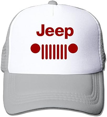 Adult Unisex Jeep Car Ash Mesh Caps Adjustable