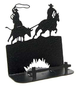 Amazon.com: Team Roping Business Card Holder: Home & Kitchen