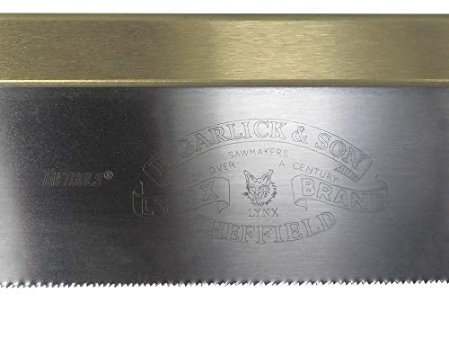Lynx Thomas Flinn Taytools British 14 Inch Tenon Saw with Stained Beech photo 11