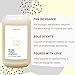 Note to Self: Lavender Eucalyptus Aromatherapy Candle | Large Scented Candles | 100 Percent Soy with Fall Scents | Non Toxic Long Lastingthumb 1