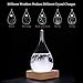 Creative Fashion Desktop Water Drop Decoration Seventeenth Century European Weather Forecast Storm Glass Weather Station (Small)