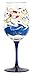 C.R. Gibson 16-Ounce Acrylic Wine Glasses, By Lolita, Set of 2, BPA Free, Measures 3.5