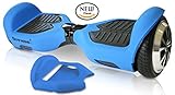 T1 SILICONE CASE for Self-balancing scooter 6.5 inch. Rubber Guard Protection Absorbs Impact While Riding Self Balancing Board. Easy Install (Blue)