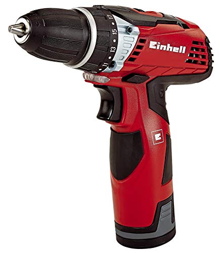 Einhell Akkuschrauber TE-CD 12 Li (Lithium Ionen, 12 V, 1,3 Ah, 2 Gang, 25 Nm, LED-Licht, inkl. 2 Akkus… – Bild 3