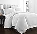 Beckham Hotel Collection Luxury Soft Brushed 2100 Series Microfiber Duvet Cover Set - Hypoallergenic - Full/Queen - White