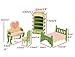 URToys 4Set Mini Cute Wooden Delicate Dollhouse Furniture Toys Miniature For Kids Children Funny Pretend Play Toys Role Playing Toy With Box