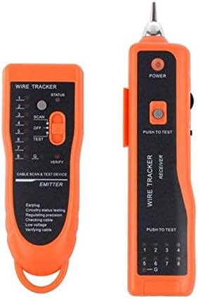 Rj45 Rj11 Telephone Phone Lan Network Cable Wire Toner Tracker Tracer Tester