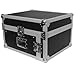 Seismic Audio - SAMRC-4U - 4 Space Rack Case with Slant Mixer Top - PA/DJ Pro Audio Road Case