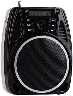 Voice Amplifier,WSHDZ/S3 38W[Max] UHF Wireless PA Amplifier with Rechargeable Battery Support MP3 Play for Teachers, Ministers,Yoga,Tour Guides,Outdoor Trainers