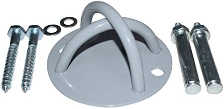 X-mount Wall Mount Bracket For Suspension Straps. Resistance Trainer - Wall and Ceiling Mount Anchor for Olympic Rings, Yoga Swings &amp; Boxing Equipment, Body Weight Strength Training Systems