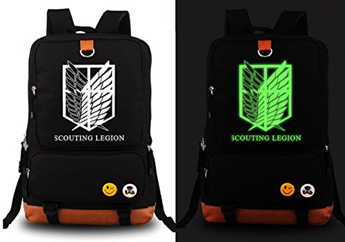 Anime Attack on Titan Cosplay Bag Backpack School Bag / Luminous Bag