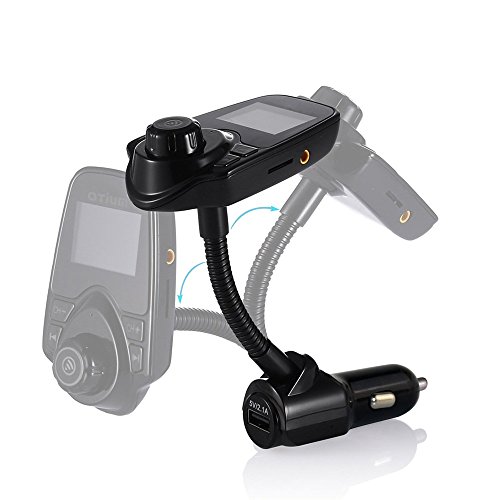 KingTo Bluetooth FM Transmitter for Car,Wireless Radio Adapter Hands-free Phone MP3 Support Micro SD Card car styling