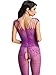 Amoretu Women V Neck Button Down Swing Short Sleeve Summer Dress (Small, Purple x)